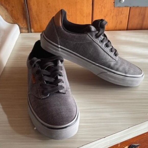 Vans Atwood Deluxe Textile Men 8 Walnut/Grey NWOB - Picture 5 of 6